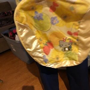 Yellow child’s backpack